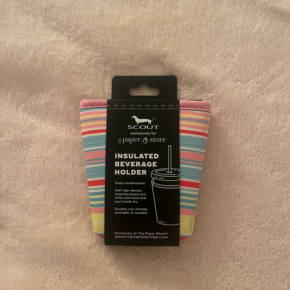 SCOUT Multicolor Striped Drink Holder